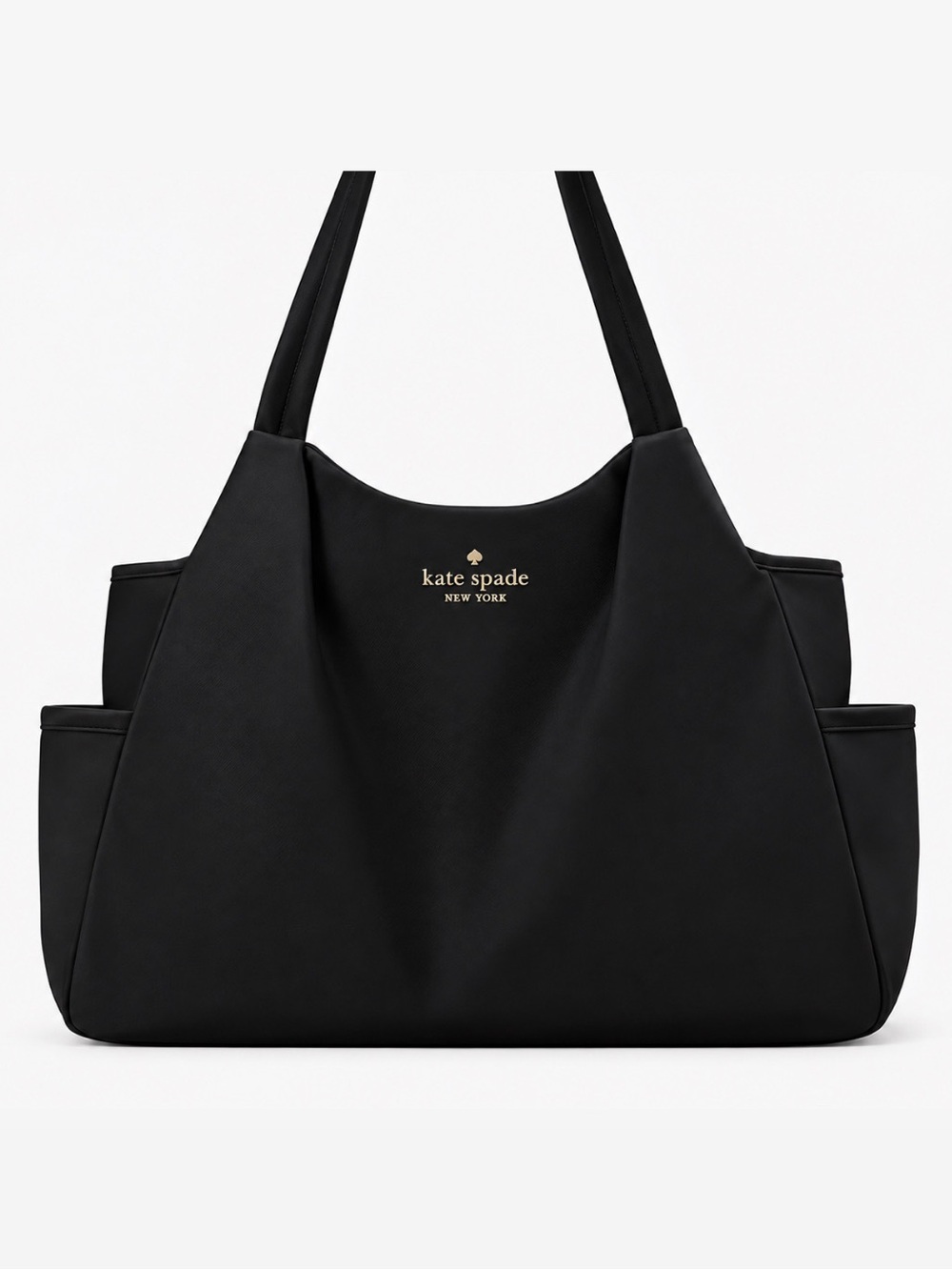 Kate Spade Black Chelsea Tote Diaper Bag Baby Travel Bag MSRP $399